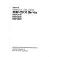 SONY MXP2916 Service Manual