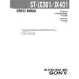 SONY STJX401 Service Manual