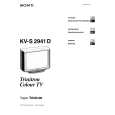 SONY KV-S2941D Owners Manual
