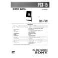 SONY PTS15 Service Manual