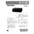 SONY TCV7700 Service Manual