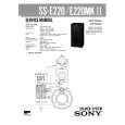 SONY SSE220MKII Service Manual