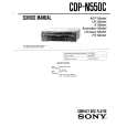 SONY CDP-N550C Service Manual