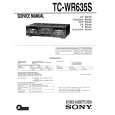 SONY TC-WR635S Service Manual