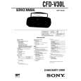 SONY CFDV30L Service Manual