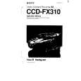 SONY CCD-FX310 Owners Manual