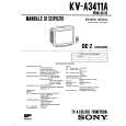SONY KVA3411A Service Manual