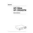 SONY UP-1200A Service Manual