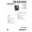 SONY TCM454VK Service Manual