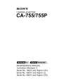 SONY CA-755P Service Manual