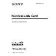 SONY PEGAWL100 Owners Manual