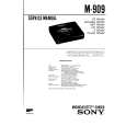 SONY M909 Service Manual