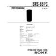 SONY SRS-88PC Service Manual