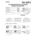 SONY SU32F2B Owners Manual