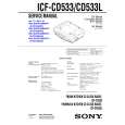 SONY ICFCD533L Service Manual