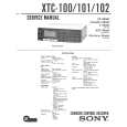 SONY XTC101 Service Manual