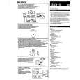 SONY SSCR170 Owners Manual