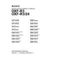SONY OXF-R3/24 Service Manual