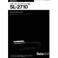 SONY SL2710 Owners Manual