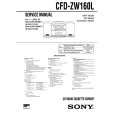 SONY CFDZW160L Service Manual