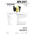 SONY MPKDVF7 Service Manual