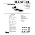 SONY ICF-C760L Service Manual