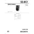 SONY SSMC1 Service Manual