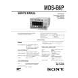 SONY MDS-B6P Owners Manual
