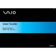 SONY VGN-TX2HP/W VAIO Owners Manual