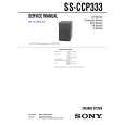 SONY SSCCP333 Service Manual