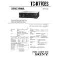 SONY TC-K770ES Service Manual