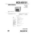 SONY MDSMX101 Service Manual