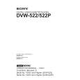 SONY DVW-522P Owners Manual