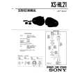 SONY XS-HL21 Service Manual