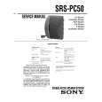 SONY SRS-PC50 Service Manual