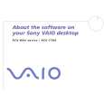 SONY PCV-RX401 VAIO Software Manual