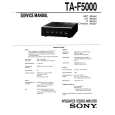 SONY TA-F5000 Service Manual
