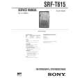 SONY SRFT615 Service Manual