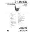 SONY SPPA957 Owners Manual
