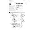 SONY TGV-5 Owners Manual