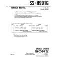 SONY SS-H991G Service Manual