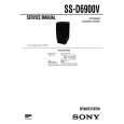 SONY SSD6900V Service Manual