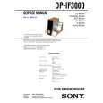 SONY DP-IF3000 Service Manual