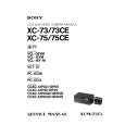 SONY XC73CE Service Manual