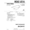 SONY MSACUS1A Service Manual