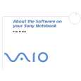 SONY PCG-F104K VAIO Software Manual