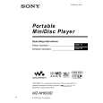 SONY MZNH600D Owners Manual