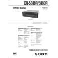 SONY XR5880R Service Manual