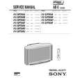 SONY KV32FS60A Service Manual