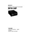 SONY BVW-50P Owners Manual